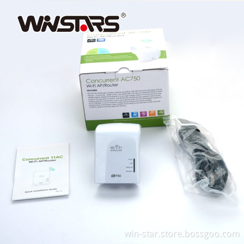 AC750 WIFI Repeater Range Extender Mini Wireless Router
